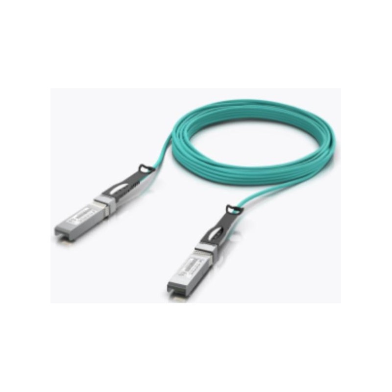 Ubiquiti Fibre optic cable SFP+ Aqua Ubiquiti Fibre optic cable SFP+ Aqua